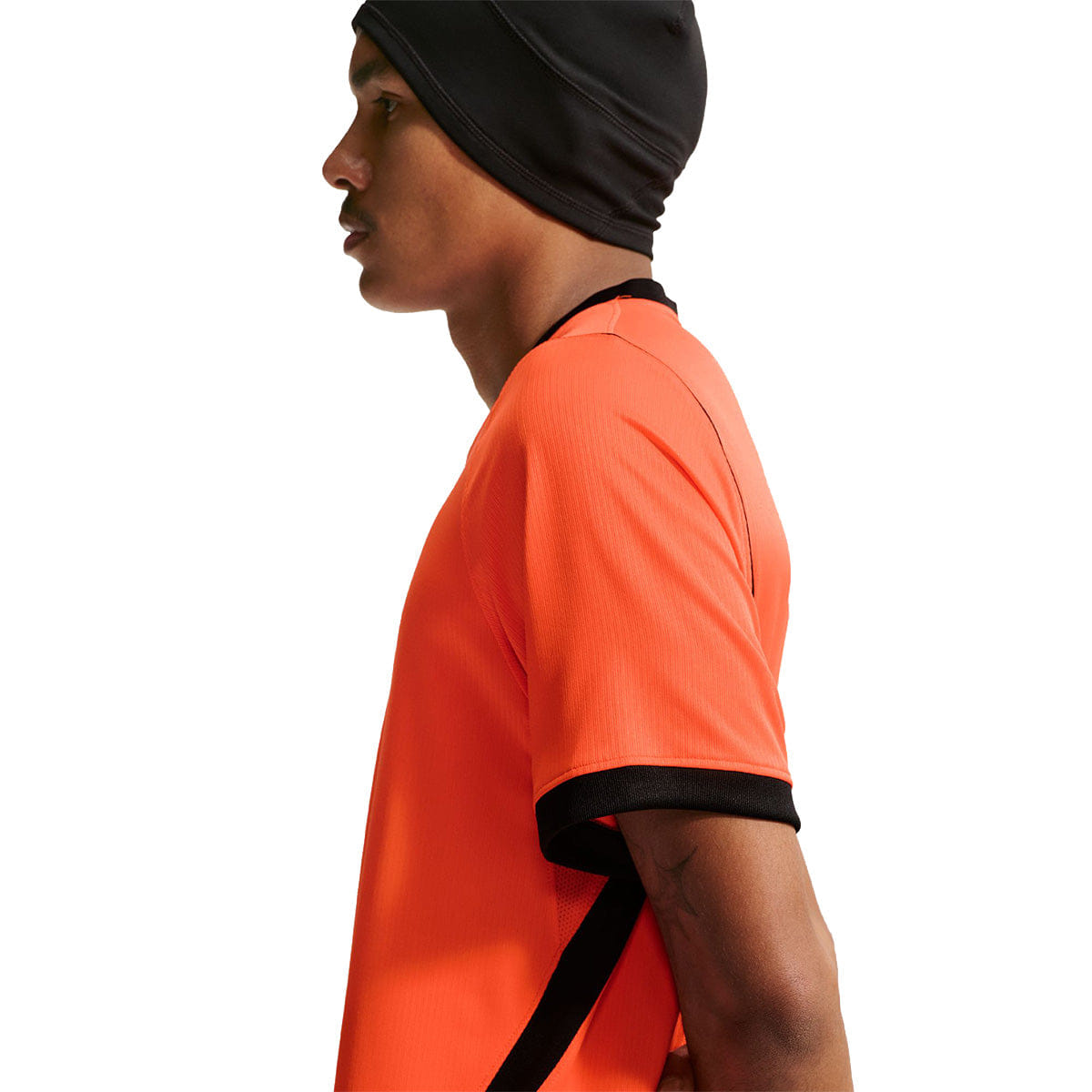 Nike Netherlands 2026 Stadium Home Dri - FIT Soccer Jersey HYPER CRIMSON/BLACK