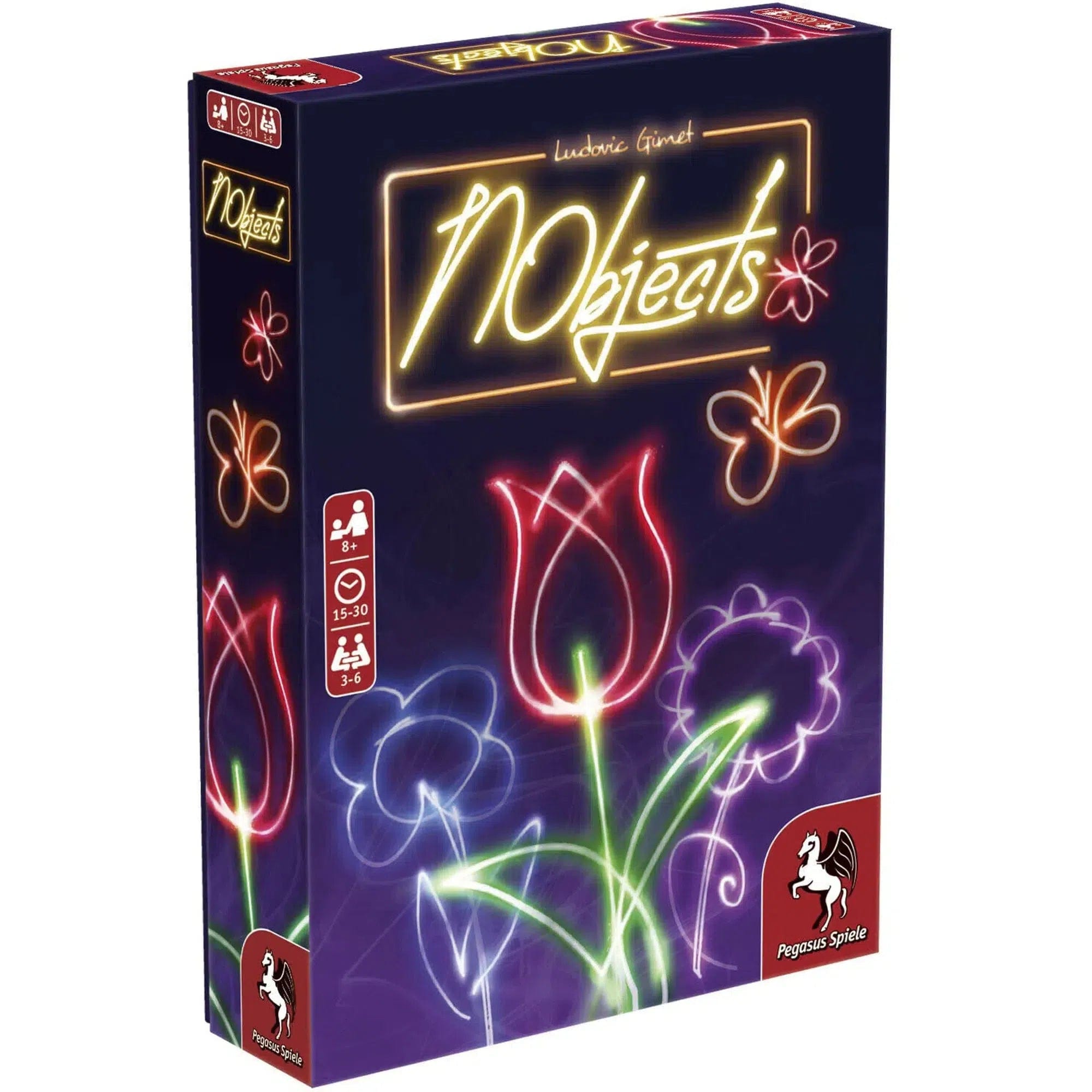 Nike Nobjects - Party Abstract Card Game for Family, Adults, and Children (3 - 6 Players, Ages 8+) - Pegasus Spiele