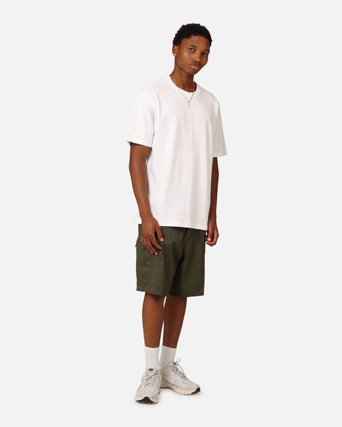 Nike Sportswear Premium Essentials Sustainable T - Shirt White/White