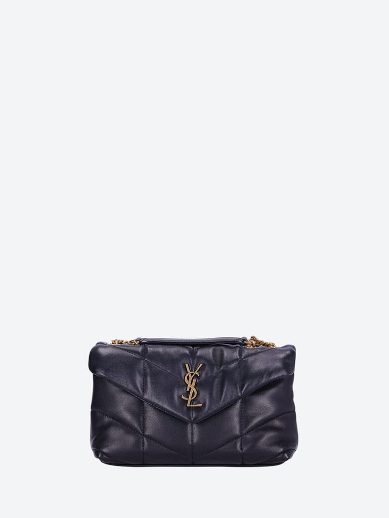 Saint Laurent Toy puffer lambskin shoulder bag