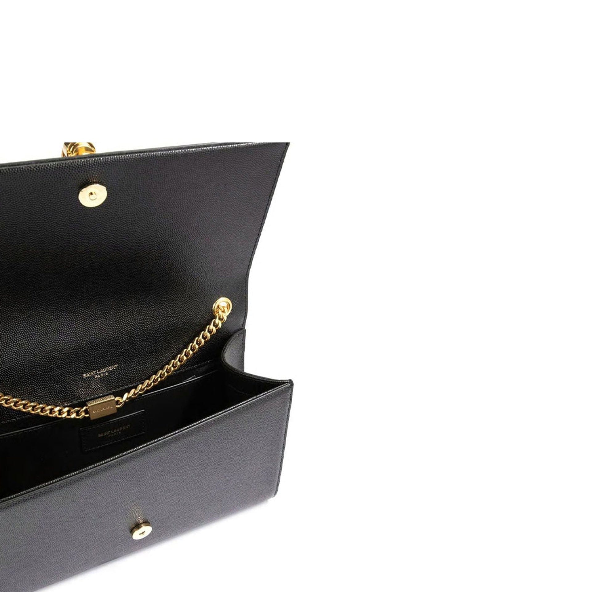 Saint Laurent Kate Small Tassel Grain Leather Napkin Shoulder Bag Women