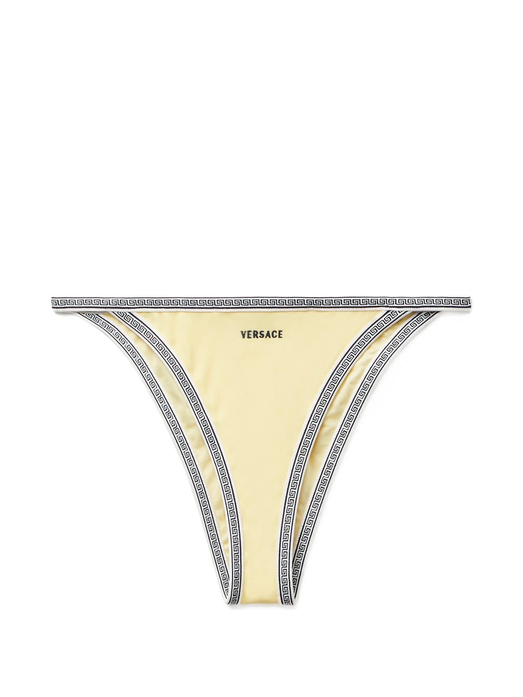 Versace embroidered - logo bikini bottoms