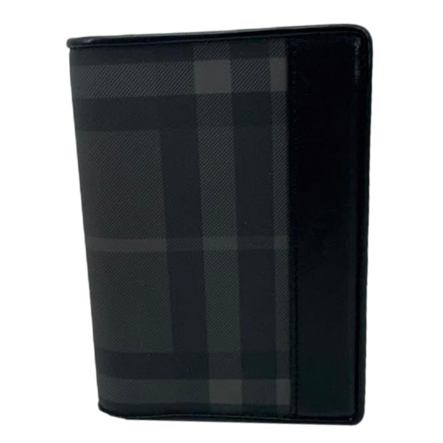 Burberry Check Canvas Bifold Wallet Grey