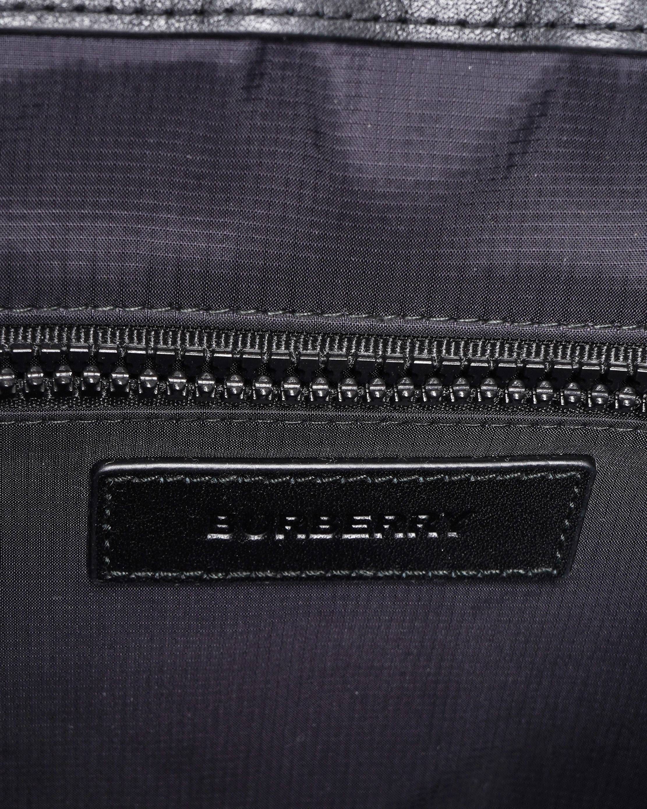 Burberry Monogram Backpack In Quilted