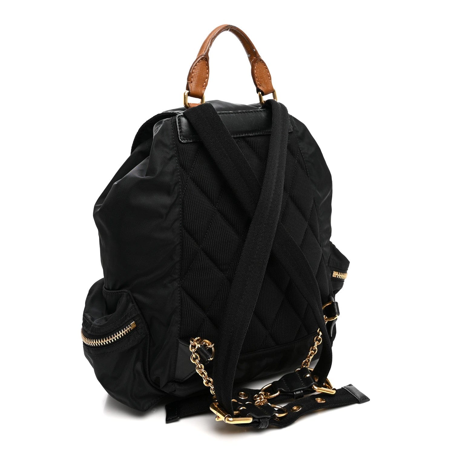 Burberry Nylon Small Rucksack Backpack Black