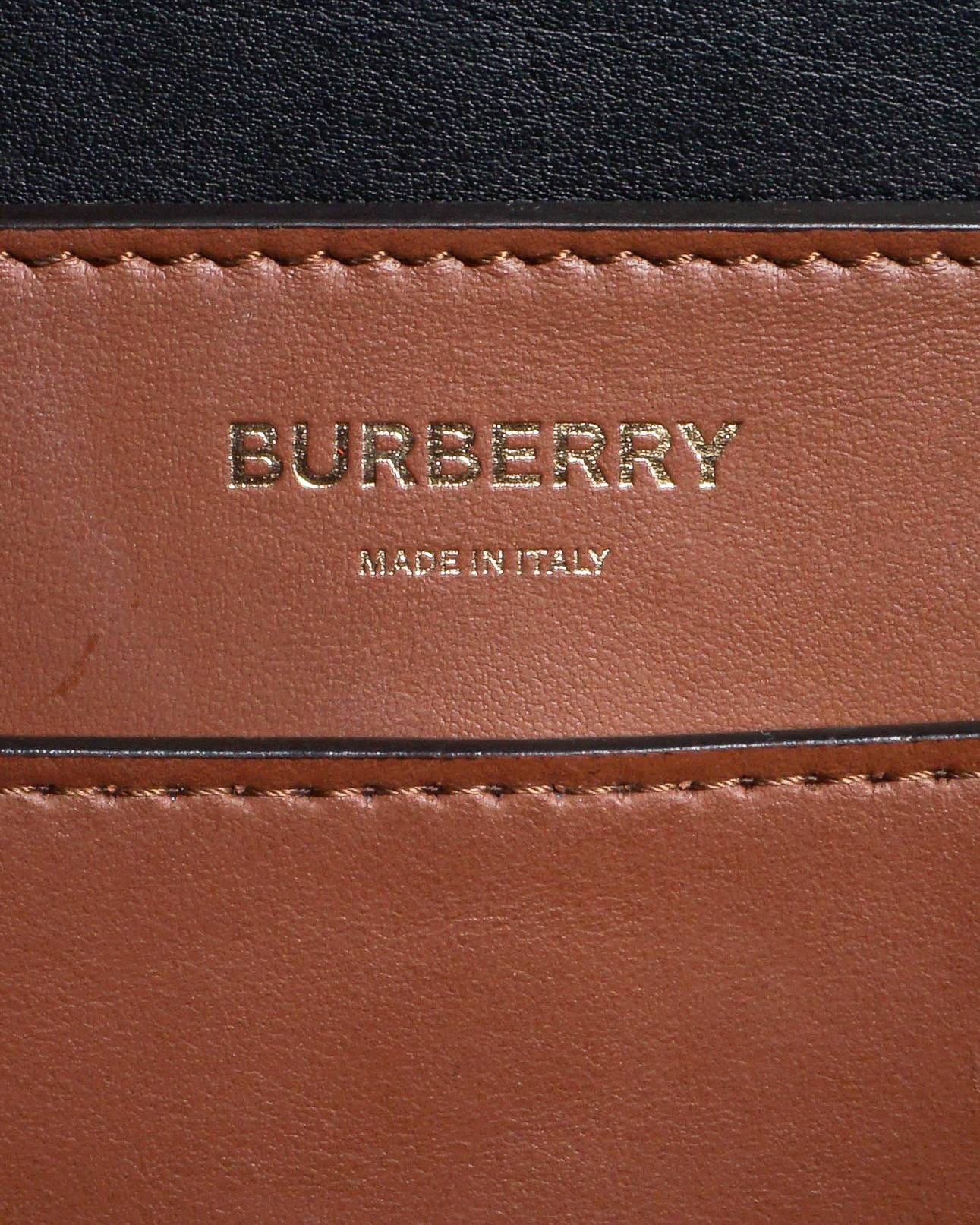 Burberry TB Monogram Canvas Stripe Medium Belt Bag