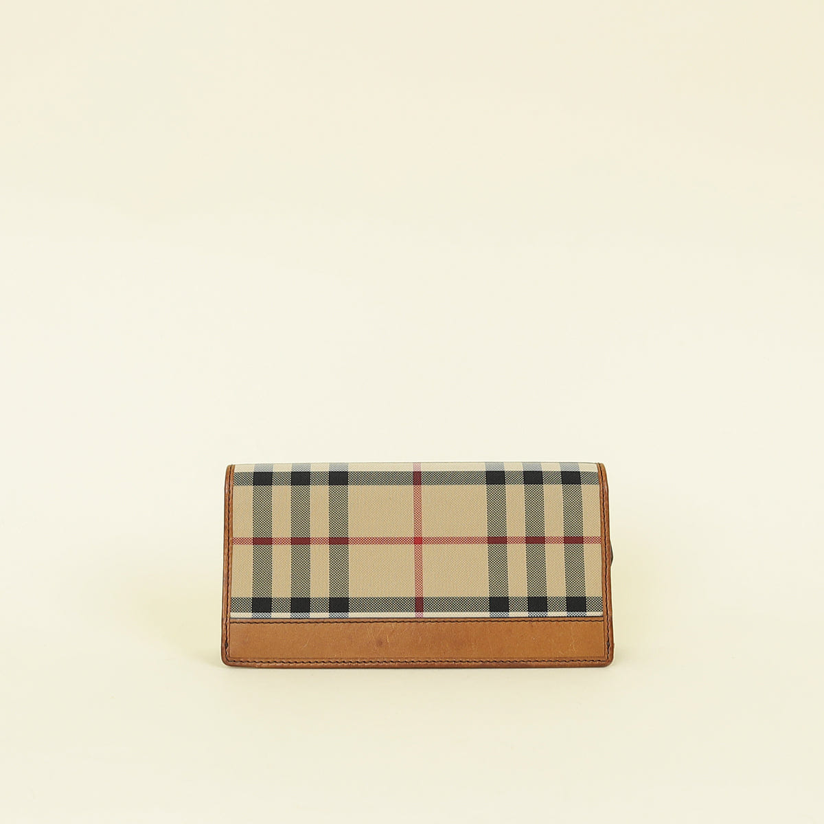 Burberry Tan Continental Wallet