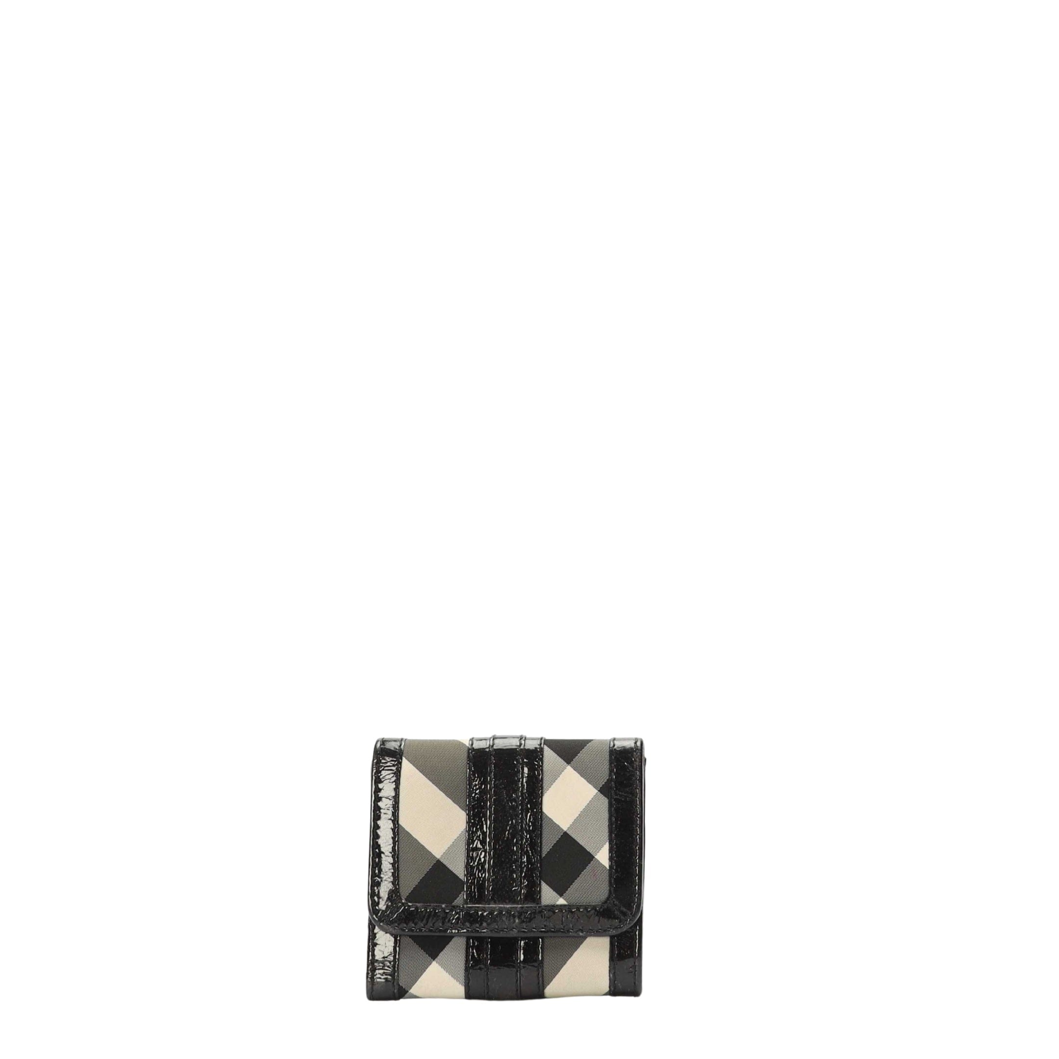 Burberry Check Compact Wallet