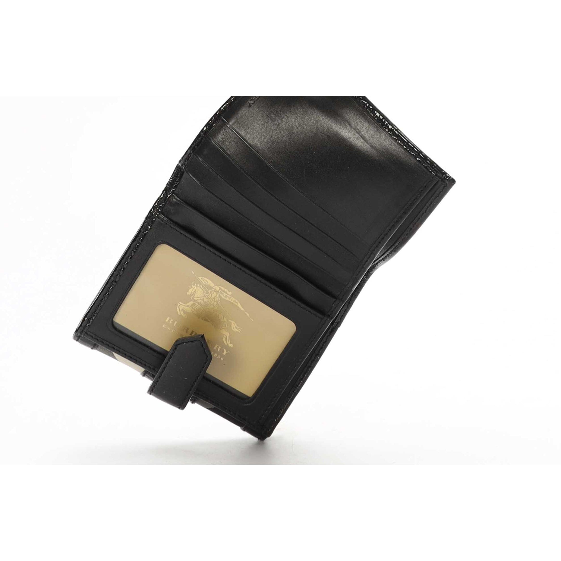 Burberry Check Compact Wallet
