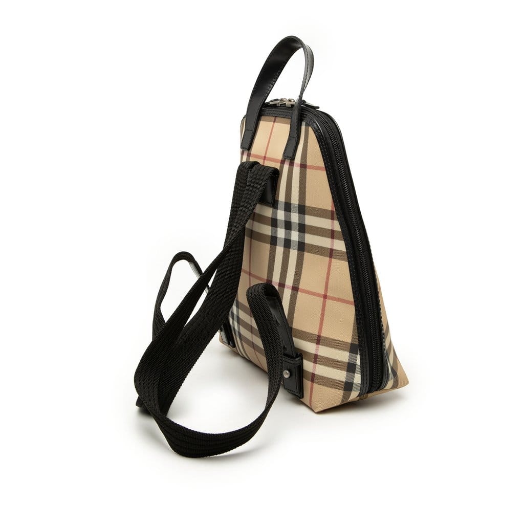 Burberry House Check Canvas Backpack