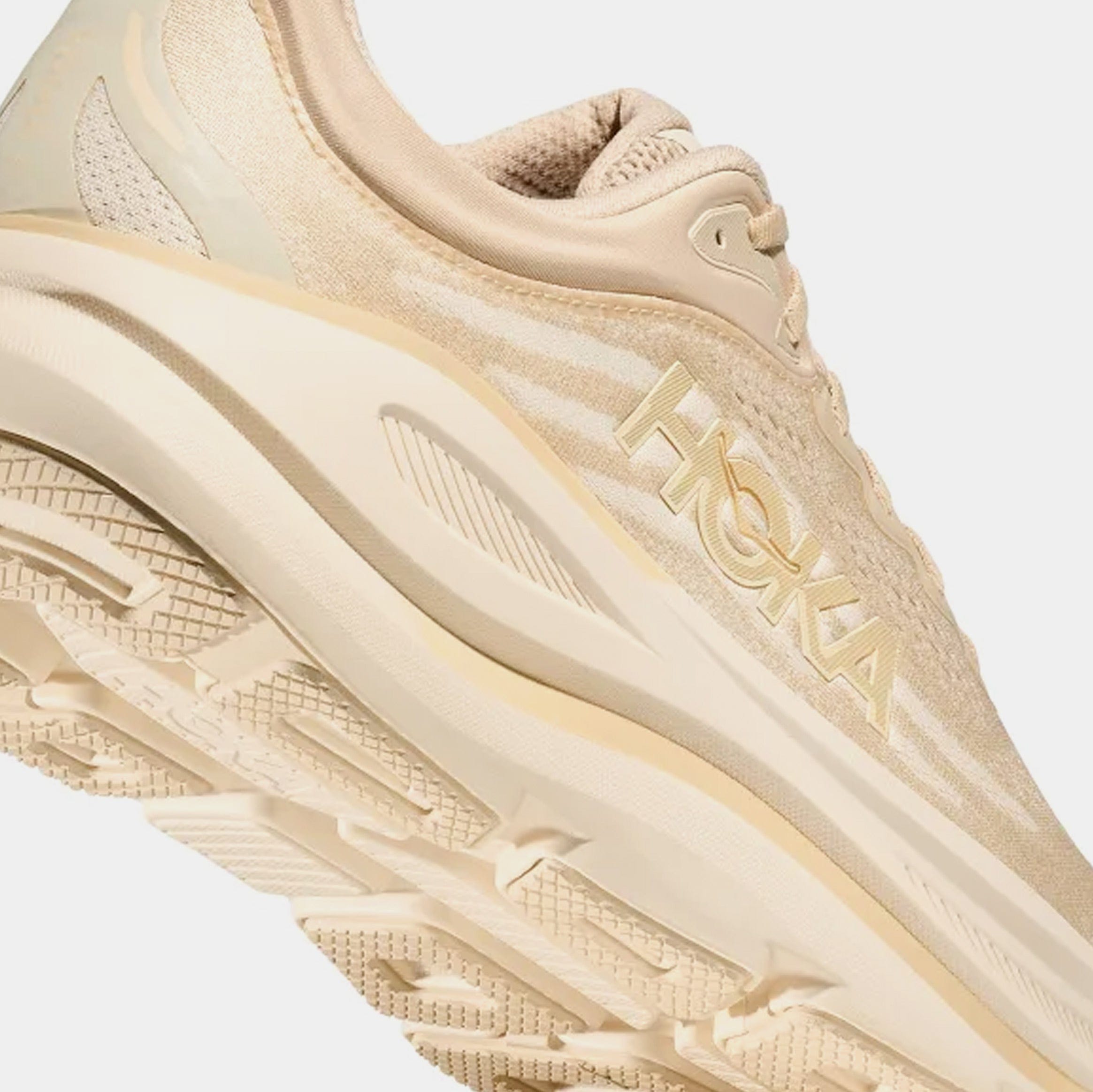 Hoka Bondi 9 Mens Running Shoes (Oatmeal/Oat Milk)