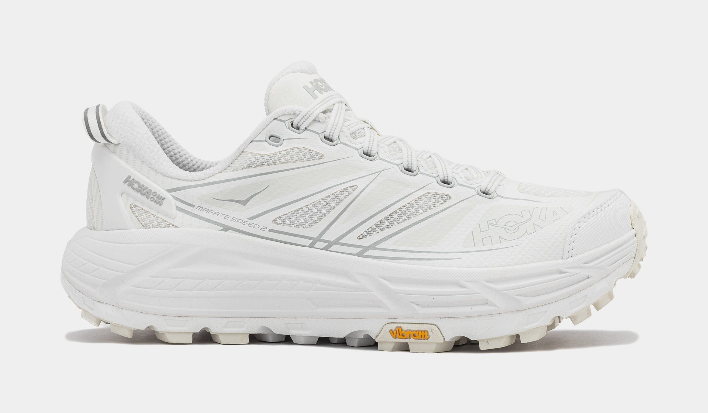 Hoka Mafate Speed 2 Mens Running Shoes (White)