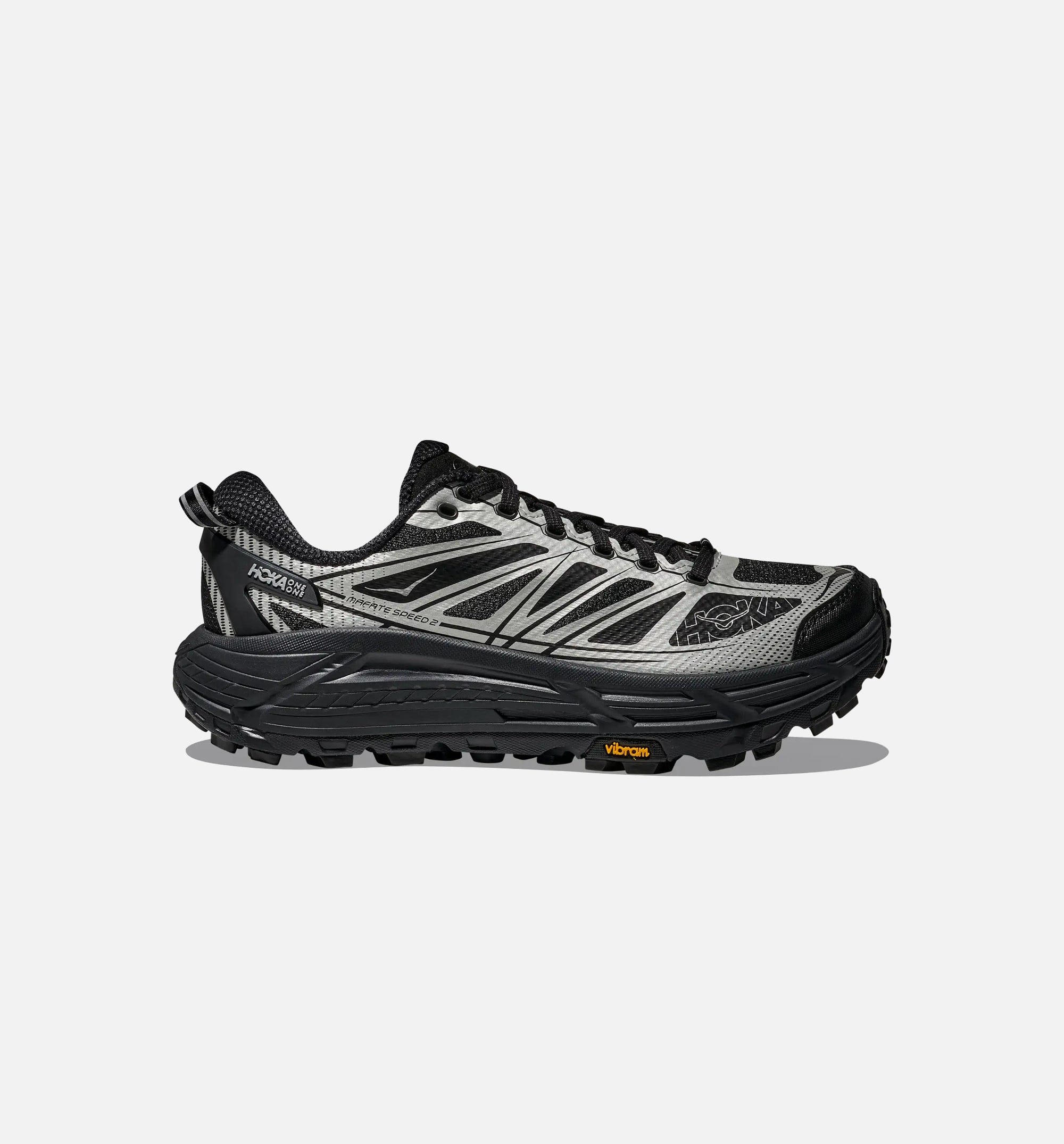 Hoka Mafate Speed 2 Womens Lifestyle Shoe - Black/Silver