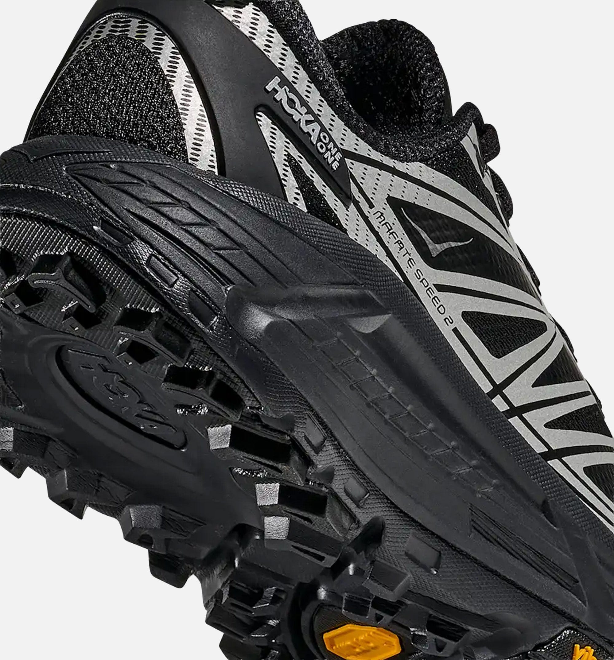 Hoka Mafate Speed 2 Womens Lifestyle Shoe - Black/Silver