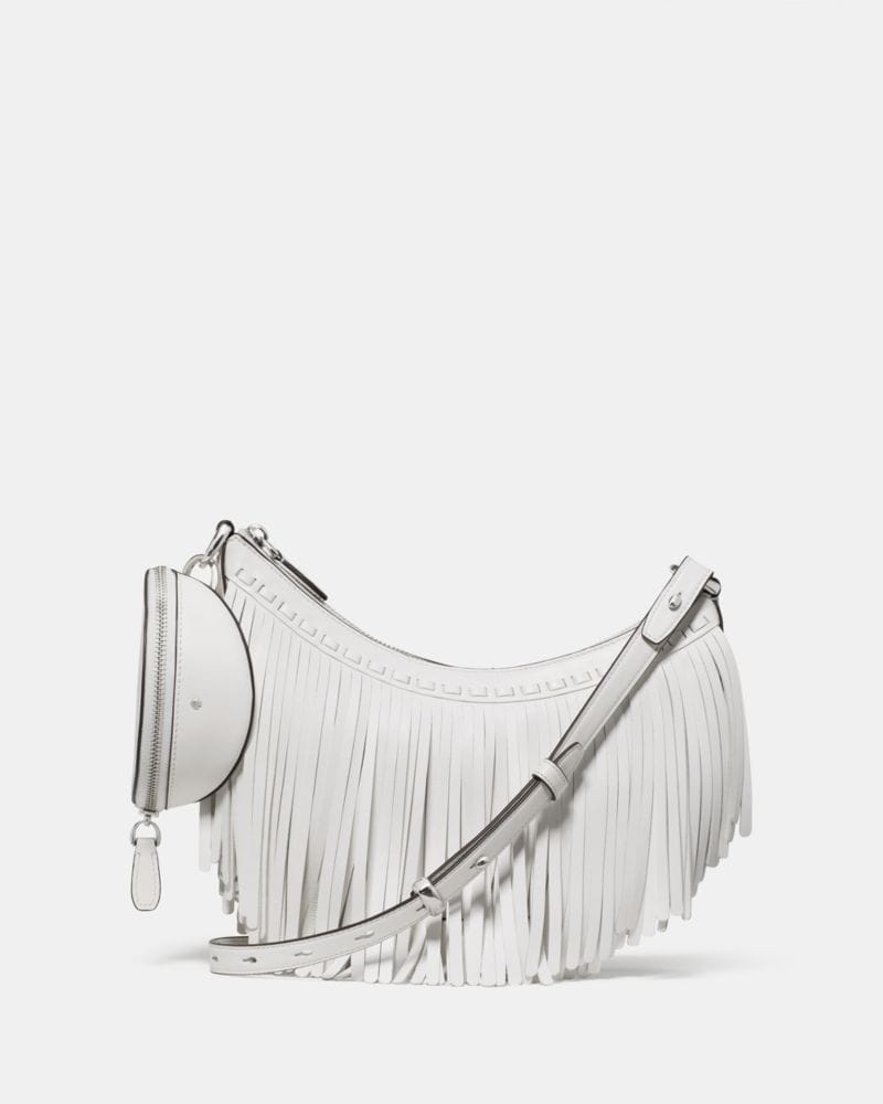 Kate Spade KateSpade Duo Fringe Crossbody Bag True White