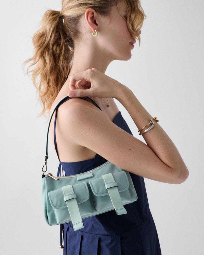 Kate Spade KateSpade Carter Nylon Cargo Crossbody Bag Aventurine Multi