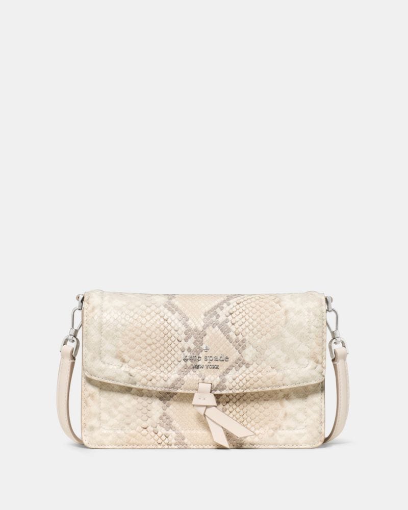 Kate Spade KateSpade Knott Snake Mini Crossbody Bag Natural Multi