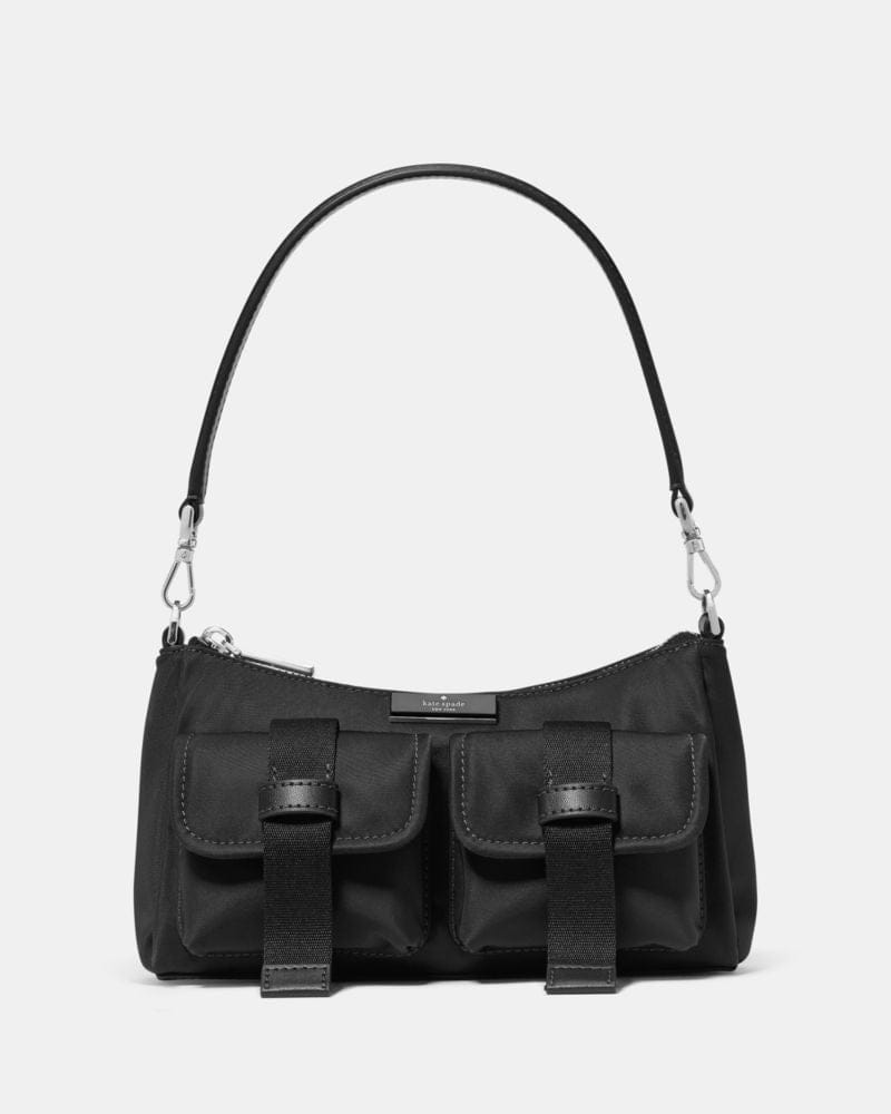 Kate Spade KateSpade Carter Nylon Cargo Crossbody Bag Black