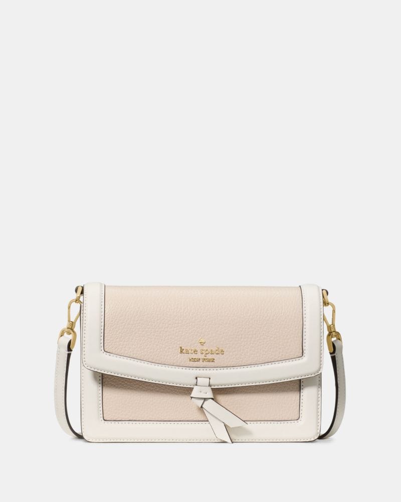 Kate Spade KateSpade Knott Mini Crossbody Bag Light Cream Multi