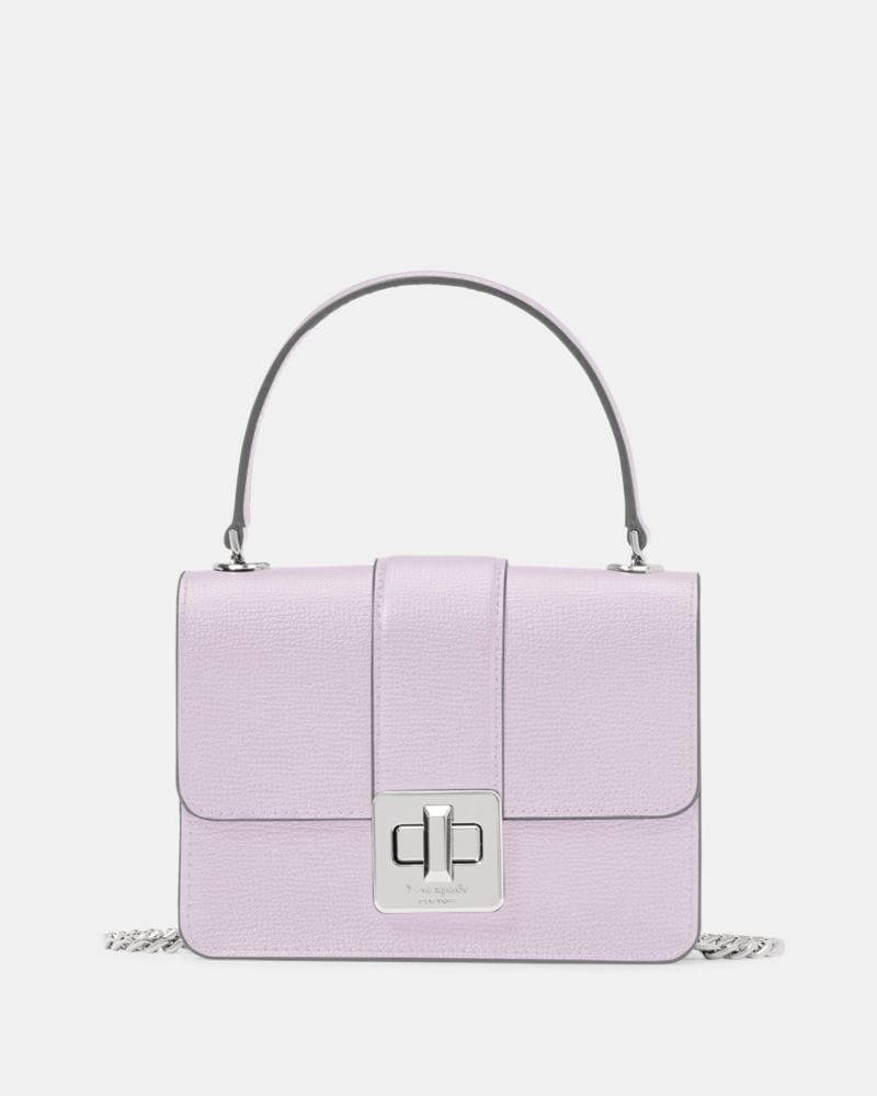 Kate Spade KateSpade Phoebe Turnlock Mini Flap Crossbody Light Frozen Lilac