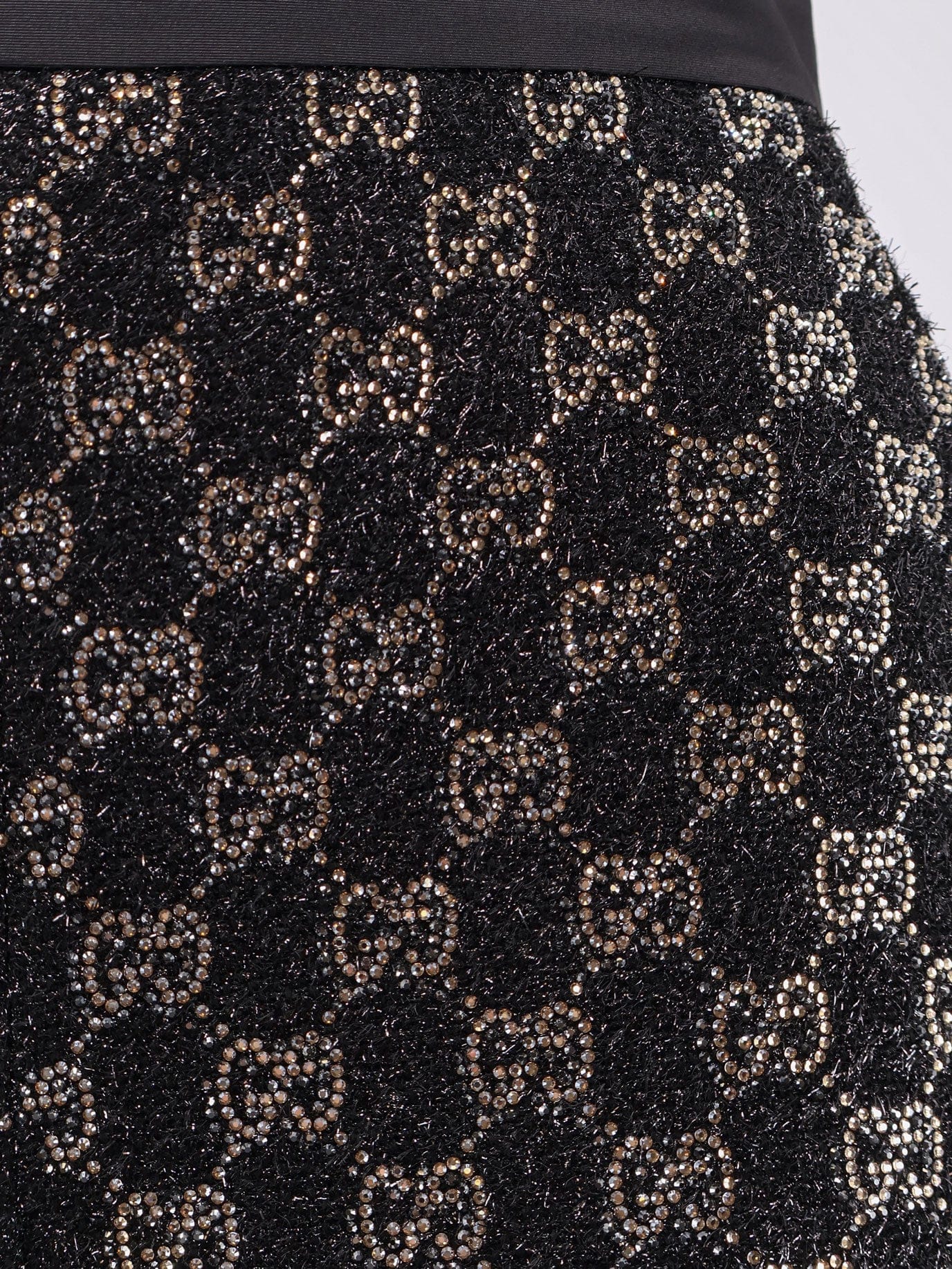Gucci Lightweight Lamé Wool Tweed Shorts