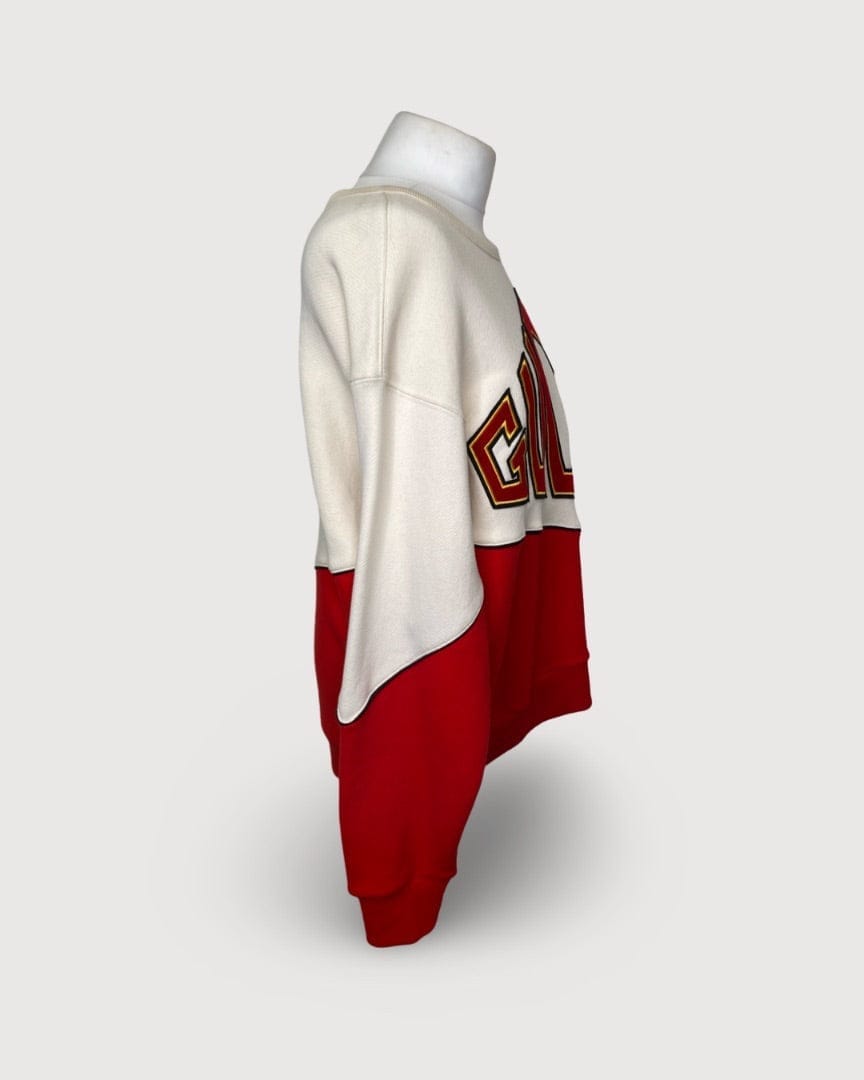 Gucci cream red Gucci Sweatshirt, M