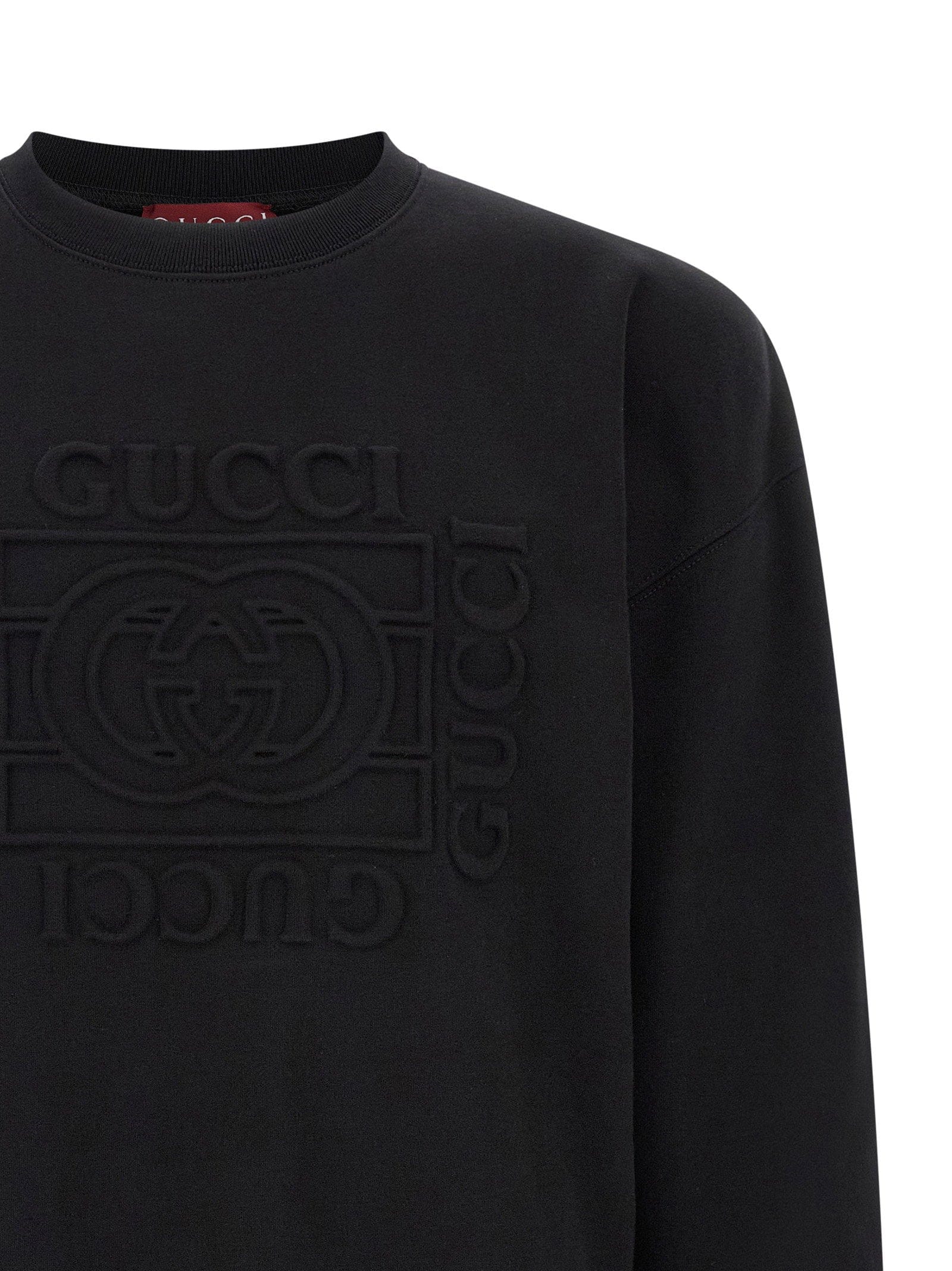 Gucci Incrocio GG Sweatshirt — Black