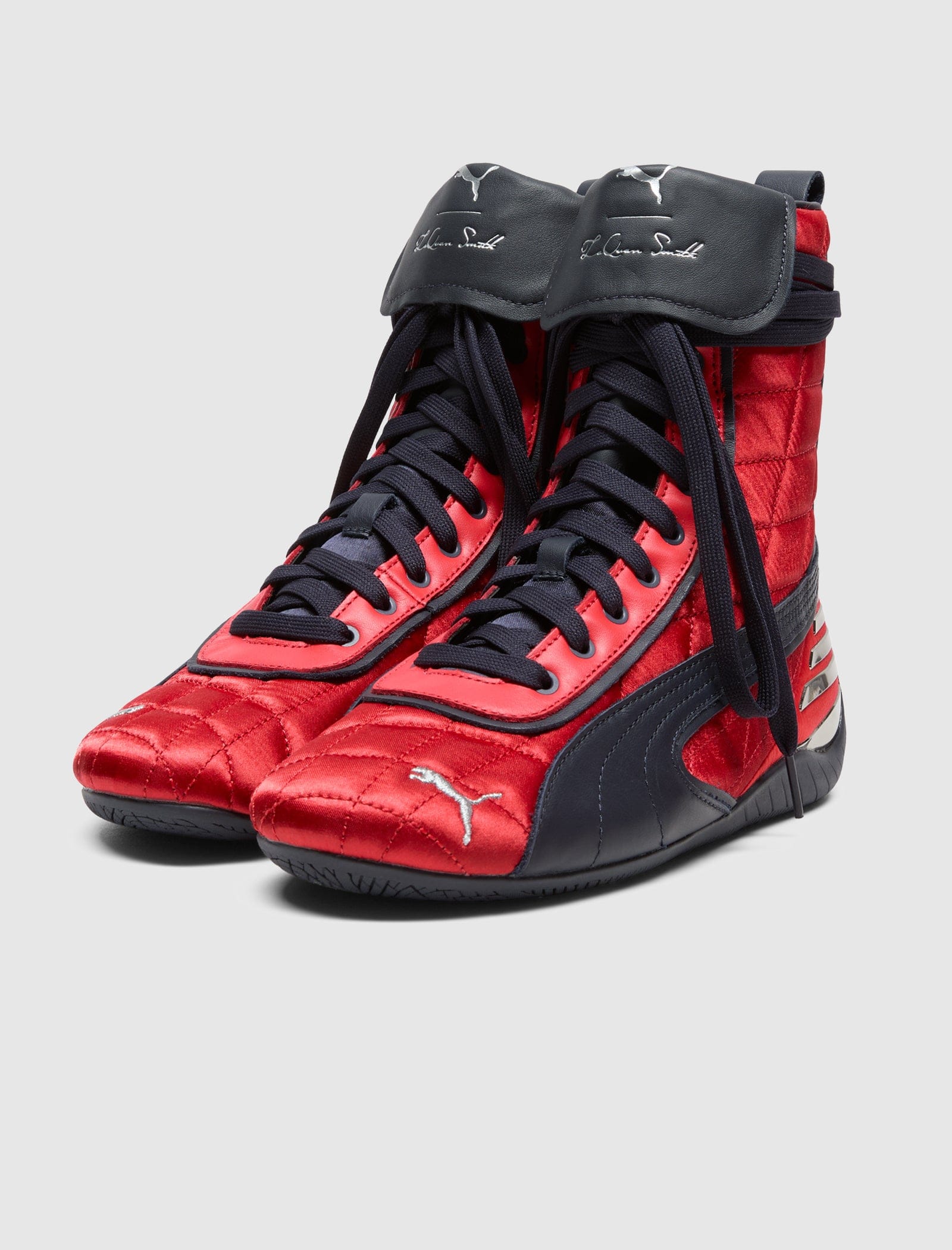 PUMA LAQUAN SMITH x SPEEDCAT MID RED/BLACK
