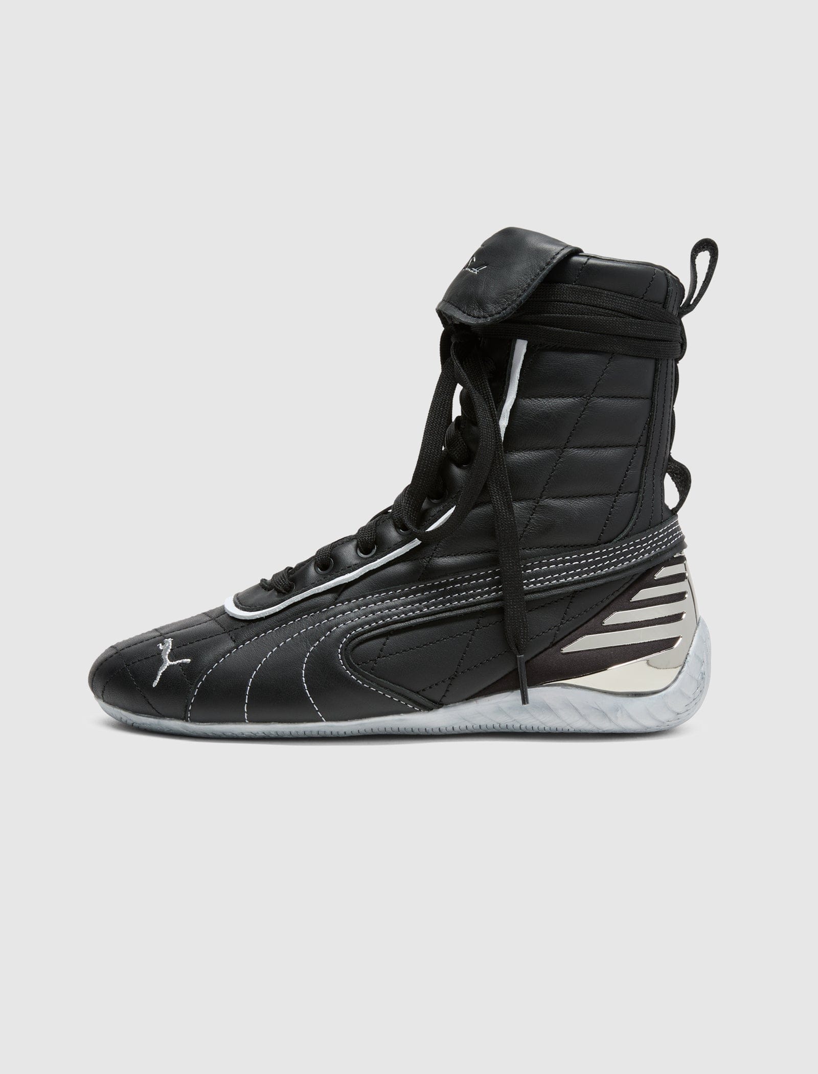 PUMA LAQUAN SMITH x SPEEDCAT MID BLACK/WHITE