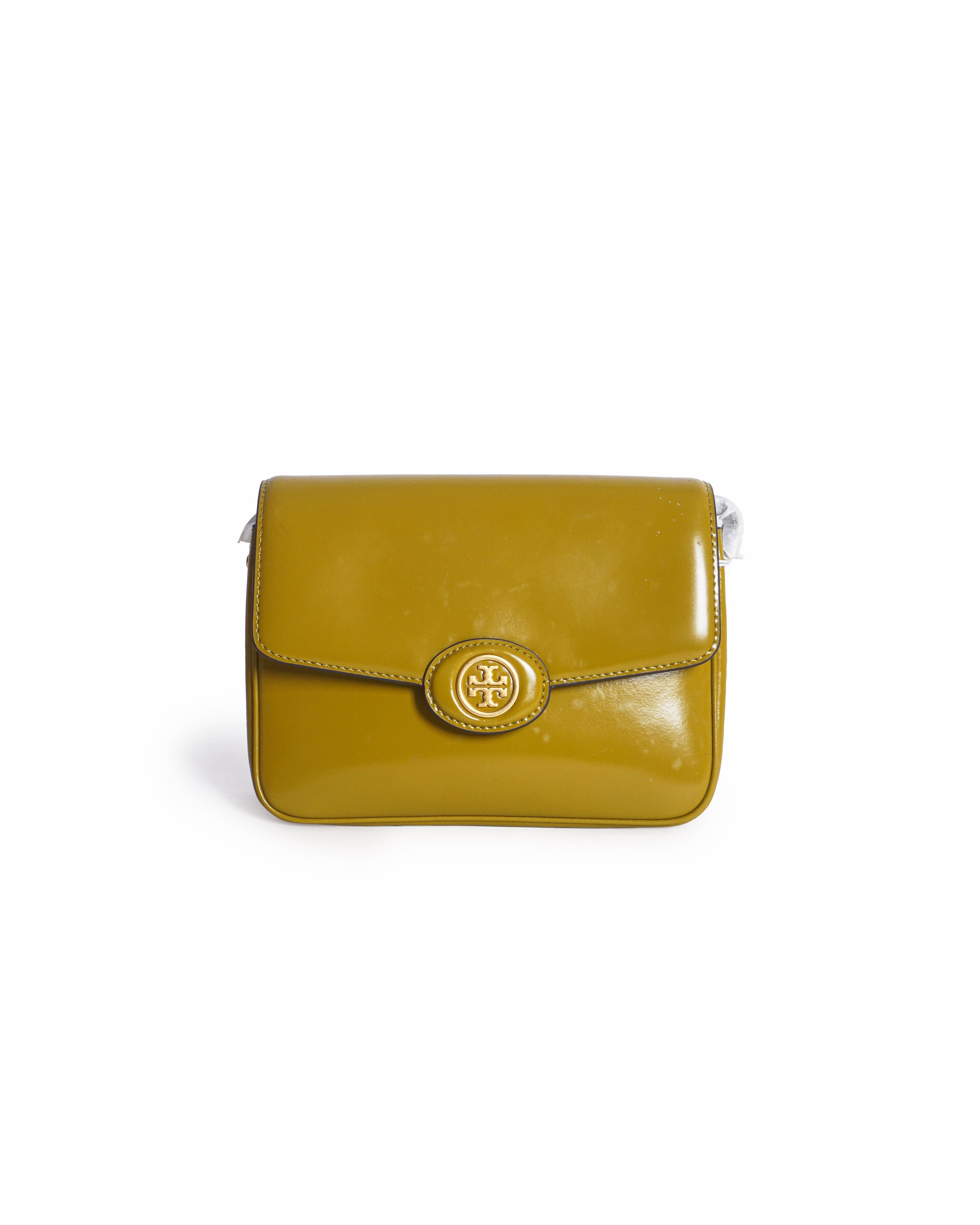 Tory Burch Robinson Spazzolato Convertible Shoulder Bag