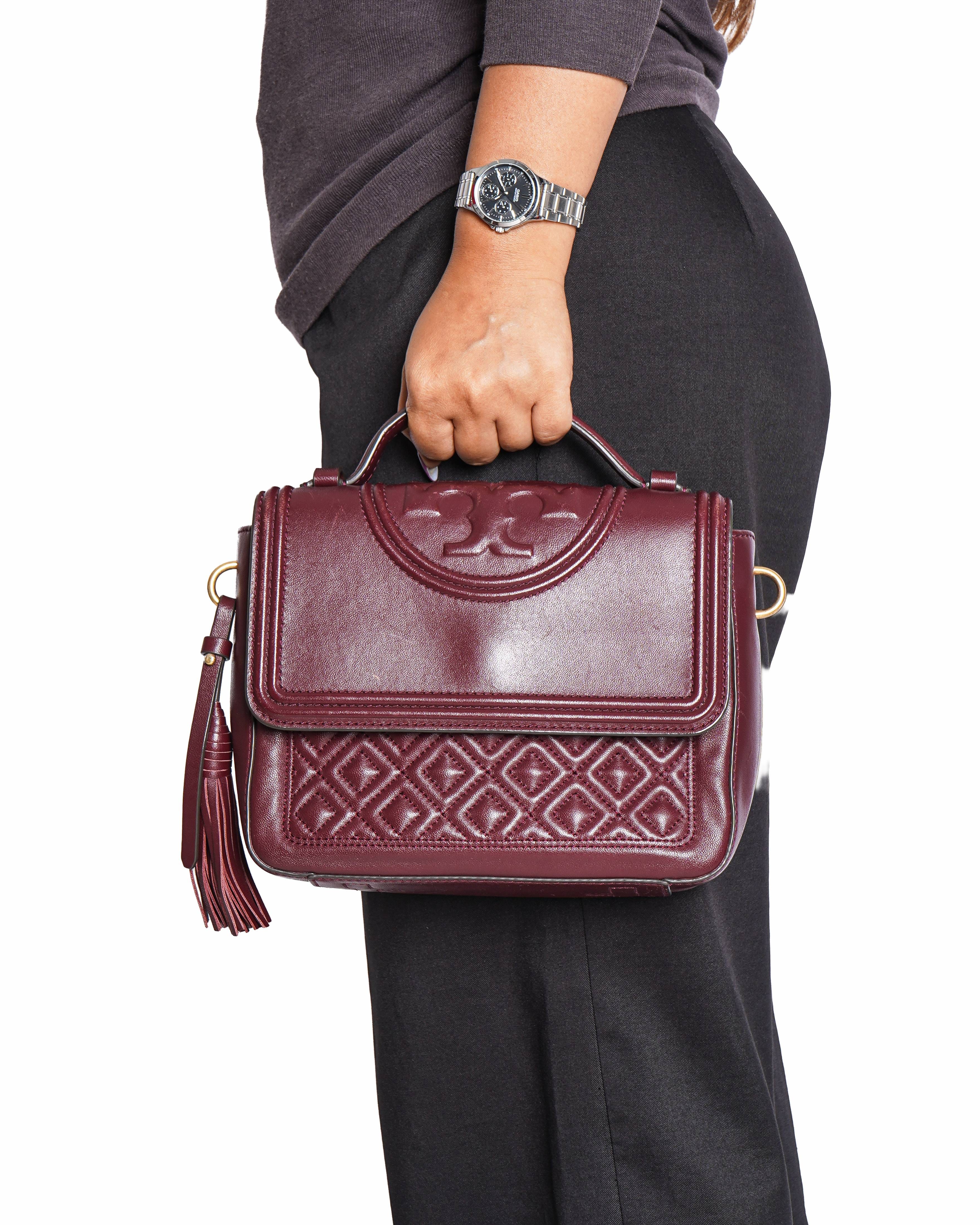 Tory Burch Small Fleming Convertible Shoulder Bag