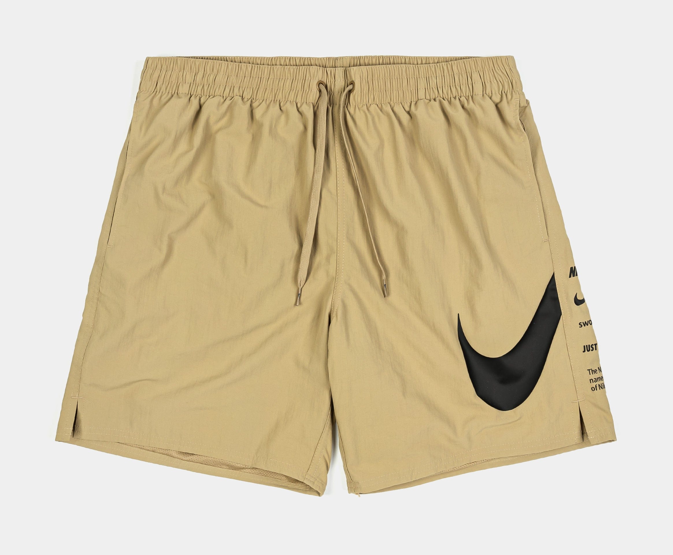 Nike Swim Breaker Fully Lined Volley 7 " Mens Shorts (Beige/White)