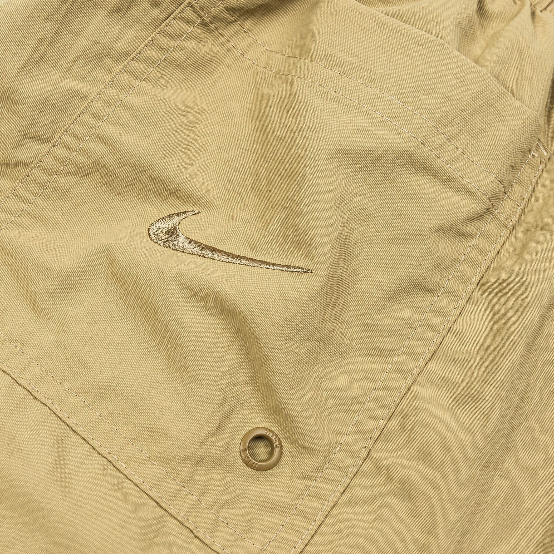 Nike Swim Breaker Fully Lined Volley 7 " Mens Shorts (Beige/White)