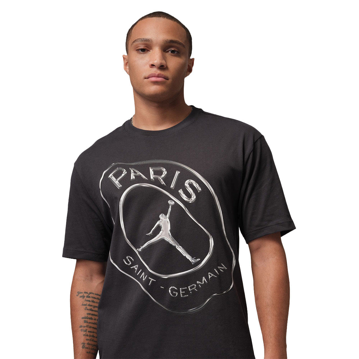 Nike Paris Saint - Germain Practice T - shirt Oil Grey/White
