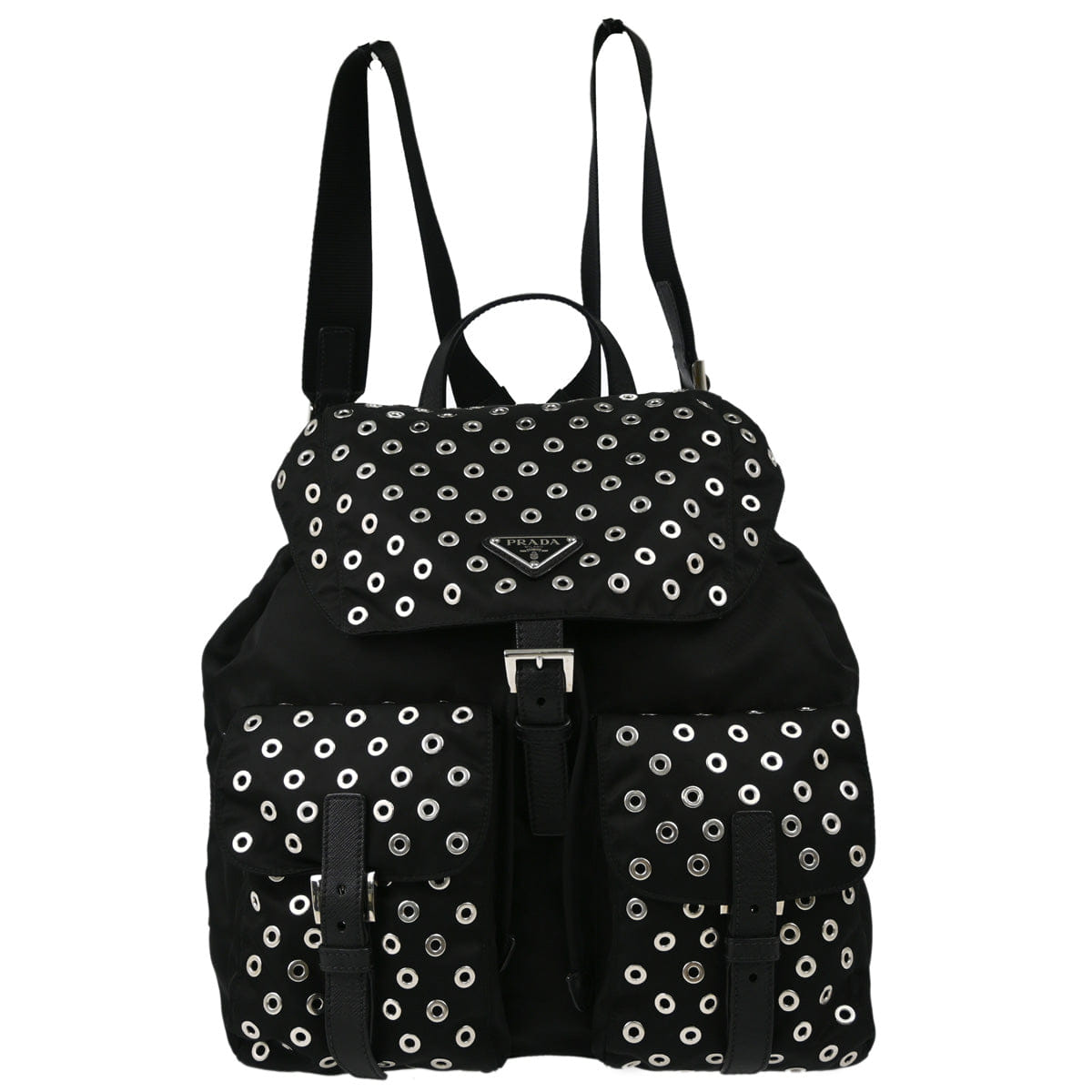 Prada Black Nylon Backpack