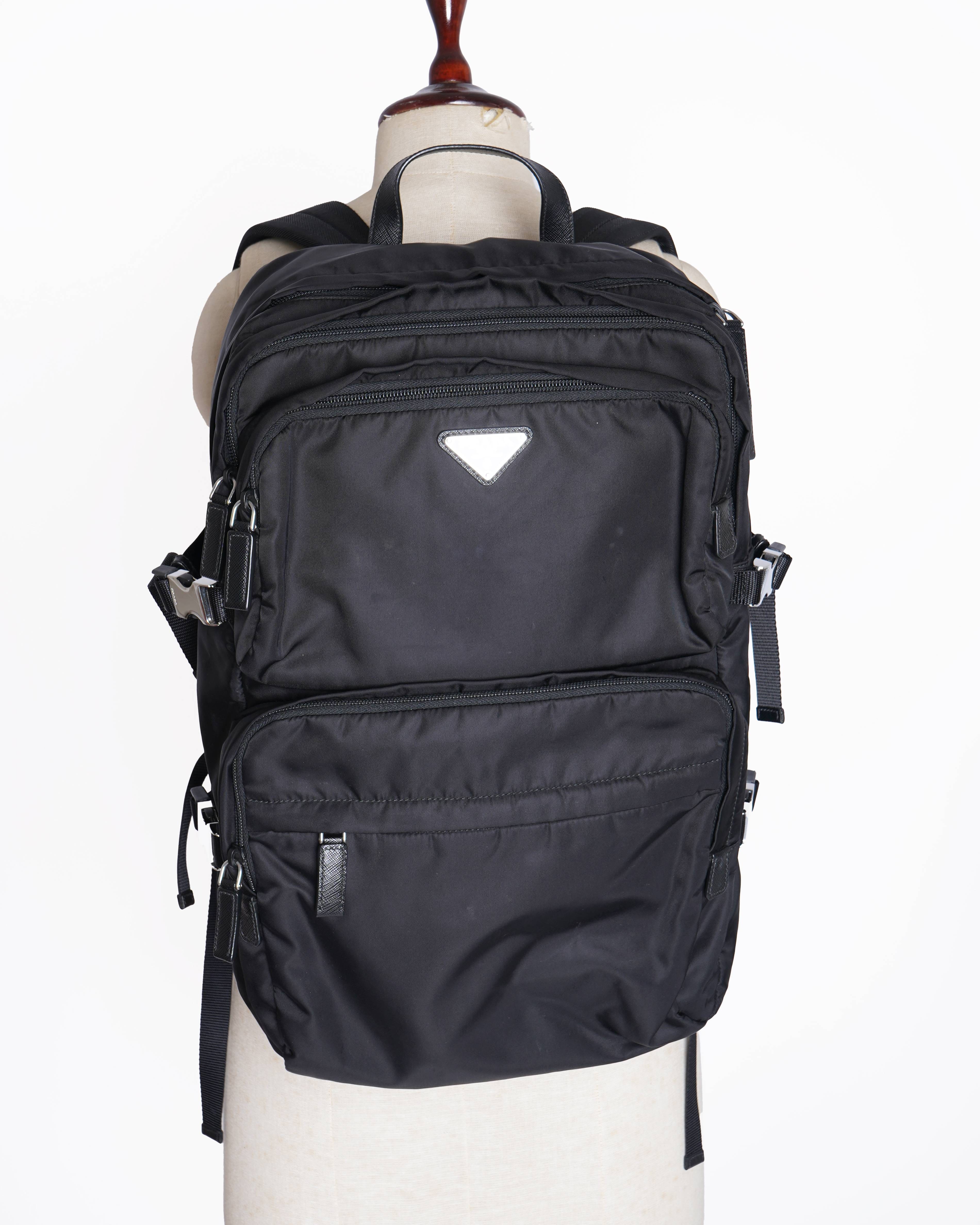 Prada Re - Nylon and Saffiano leather backpacks