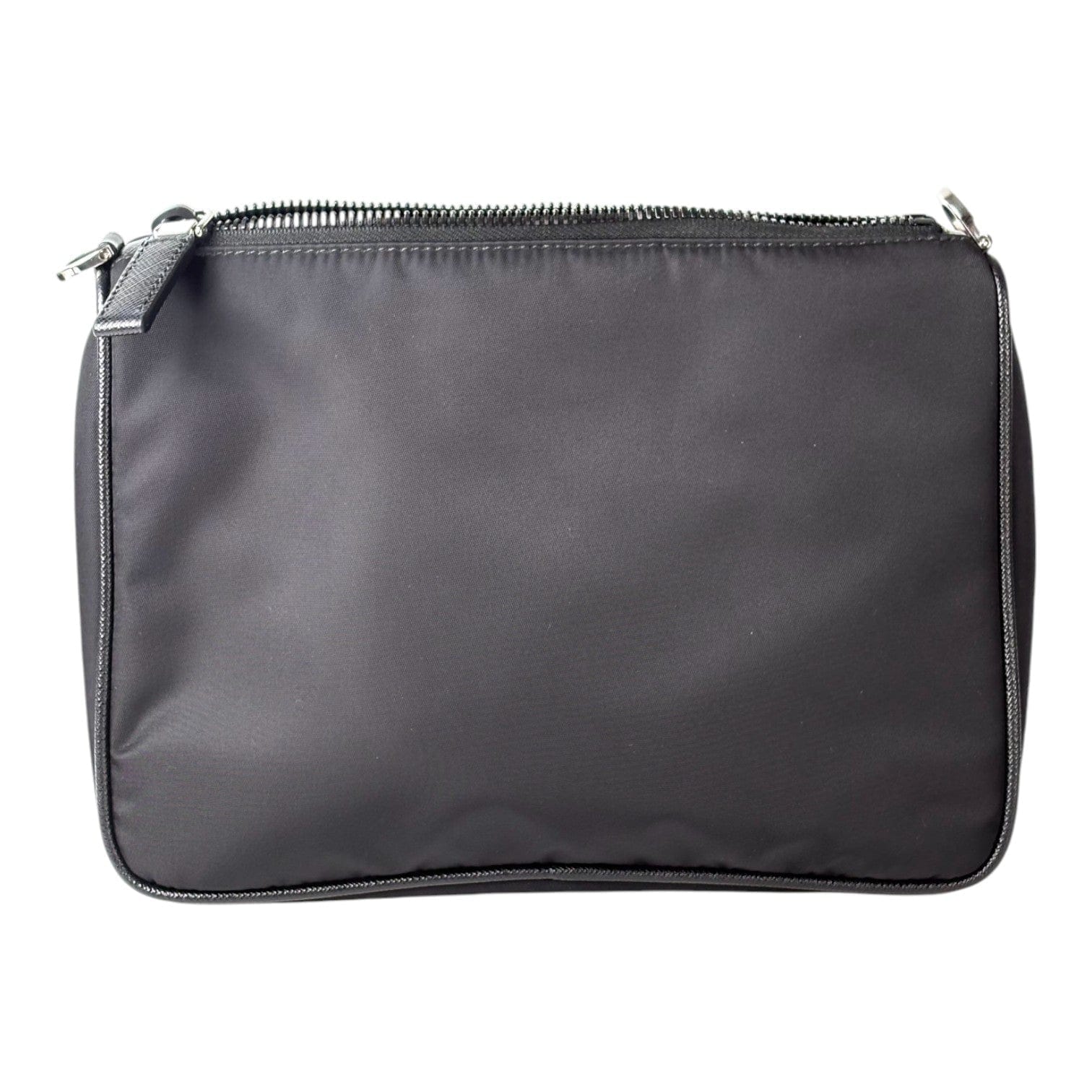Prada Black Nylon Messenger Bag