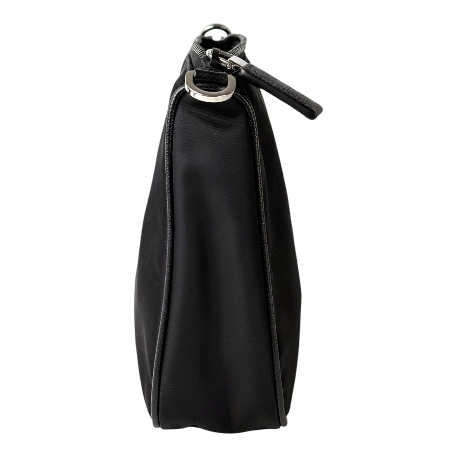 Prada Black Nylon Messenger Bag