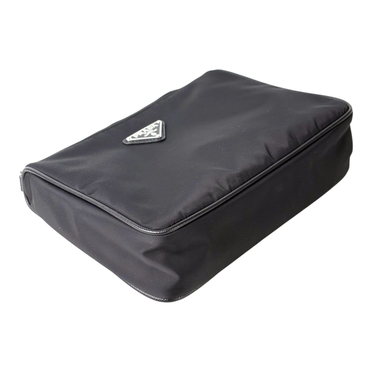 Prada Black Nylon Messenger Bag