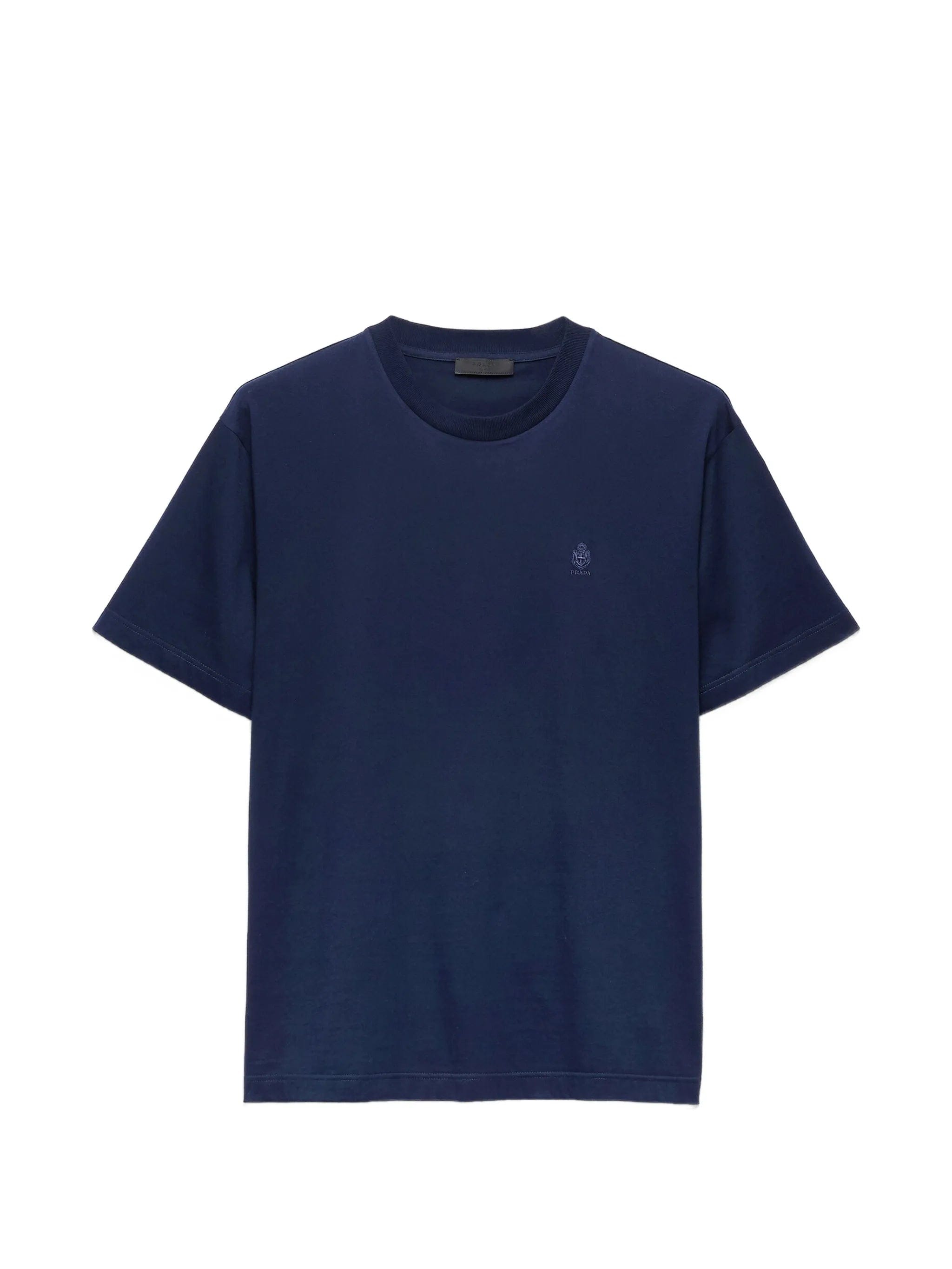 Prada embroidered - logo T - shirt