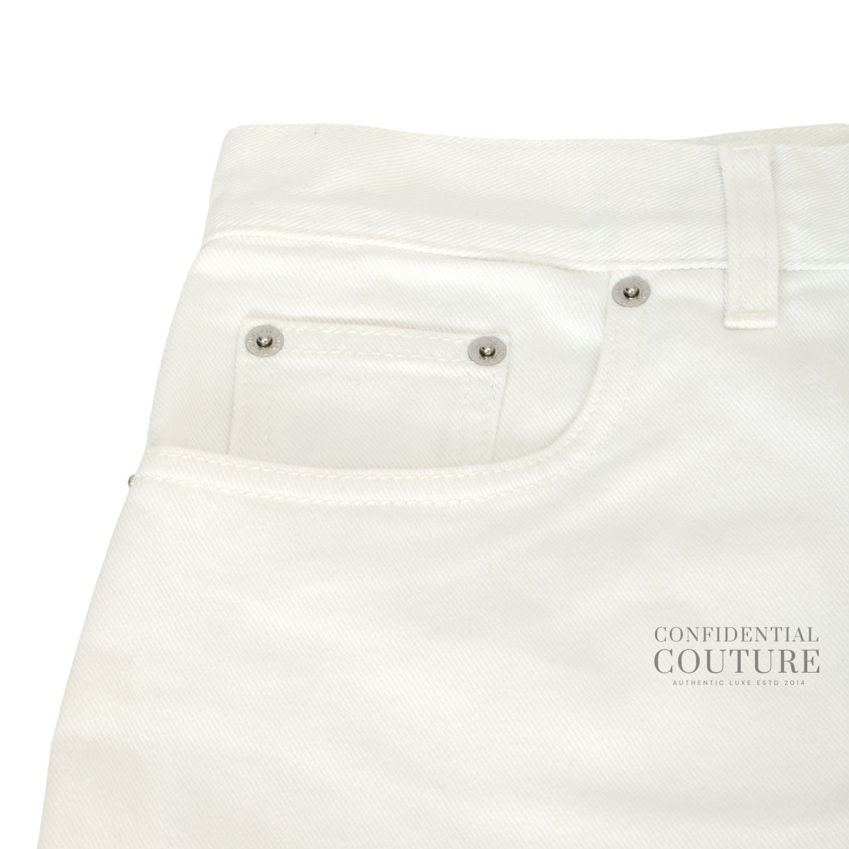 Prada White Five - Pocket Denim Jeans. Size - 29