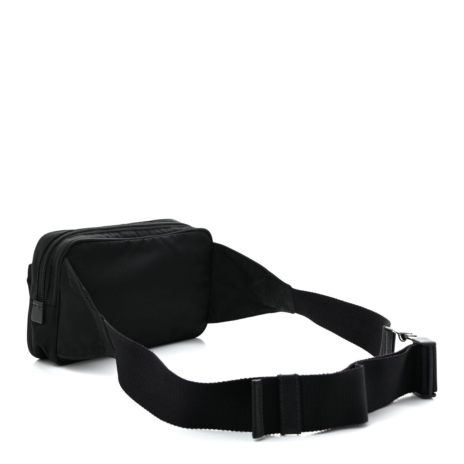Prada Re - Nylon Saffiano Belt Bag Black