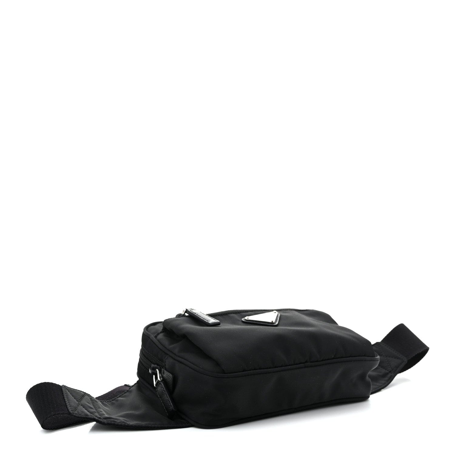 Prada Re - Nylon Saffiano Belt Bag Black