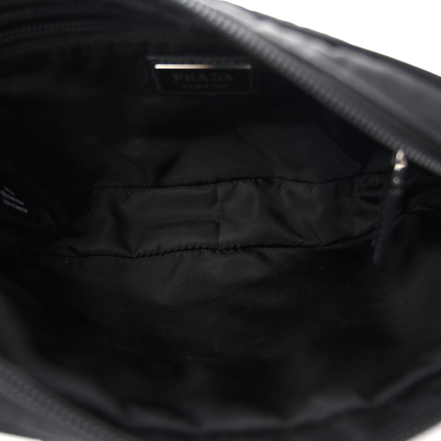 Prada Re - Nylon Saffiano Belt Bag Black