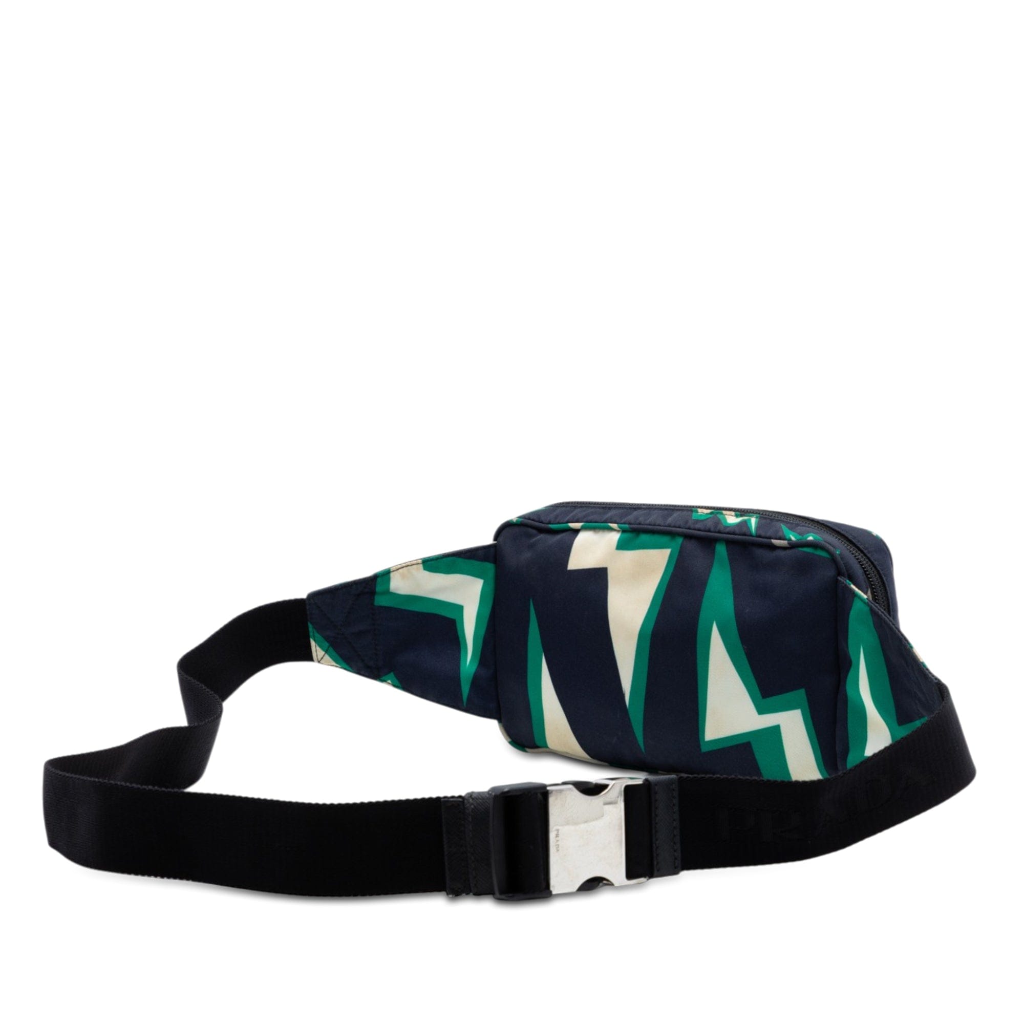 Prada Universal Studios Tessuto Frankenstein Thunder Belt Bag