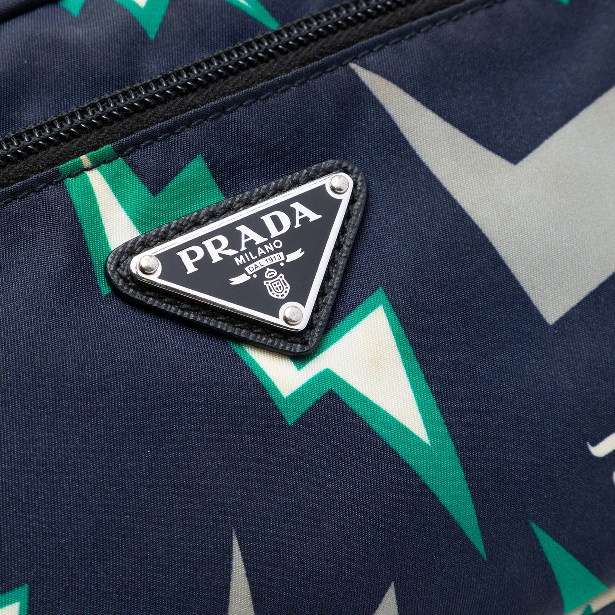 Prada Universal Studios Tessuto Frankenstein Thunder Belt Bag
