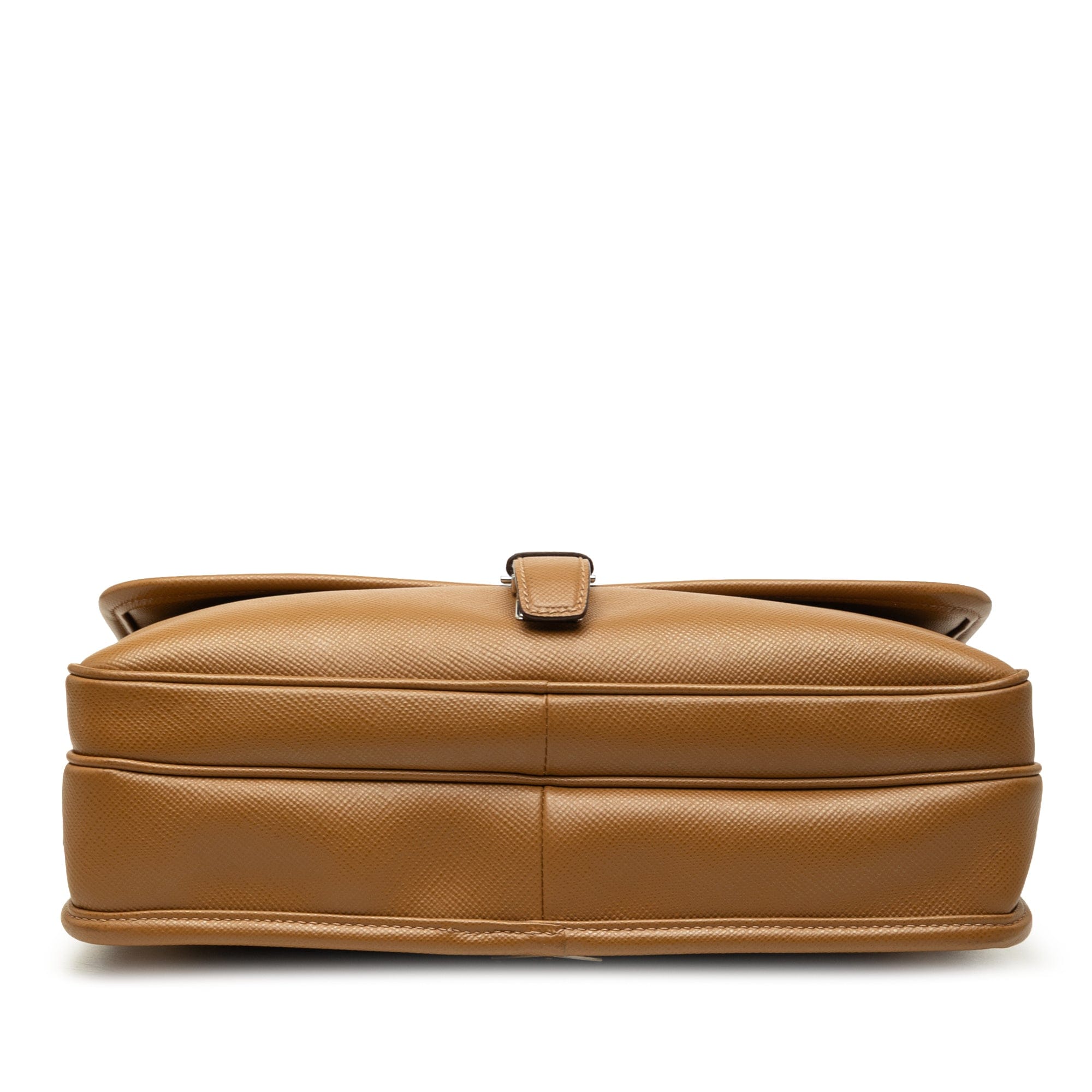 Prada Saffiano Buckle Messenger Bag