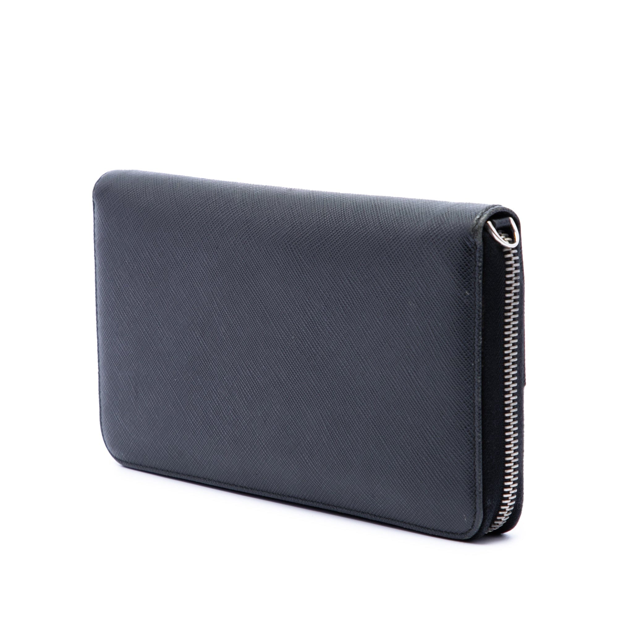 Prada Saffiano Wallet On Strap