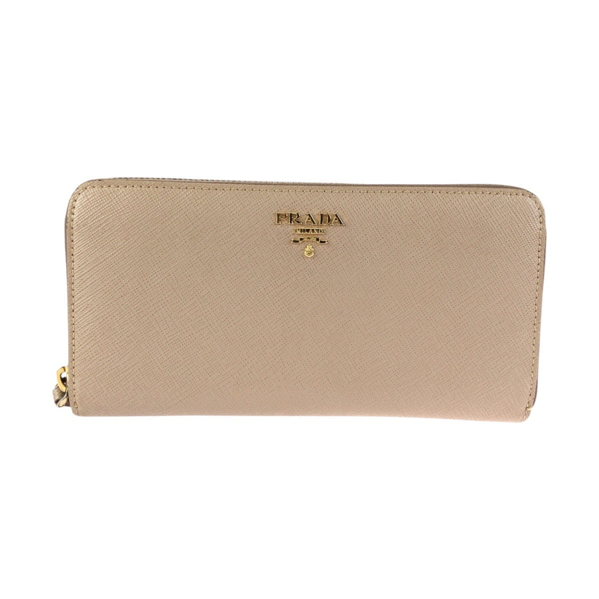 Prada Saffiano Leather Long Wallet