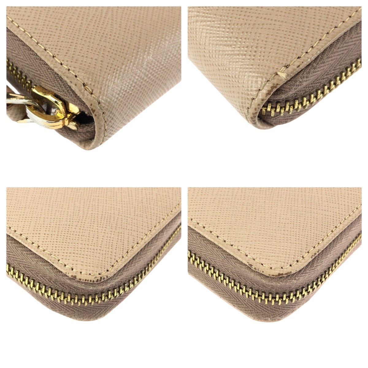 Prada Saffiano Leather Long Wallet